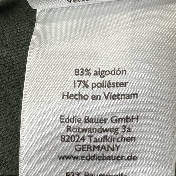 Eddie Bauer Sweater Long Sleeve 1/4 Zip Pullover - Picture 6 of 10